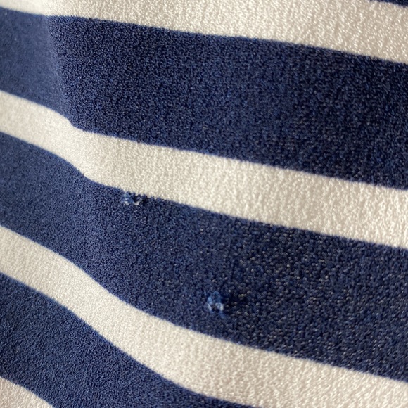 Charter Club | Striped bell sleeve Top - Picture 6 of 16